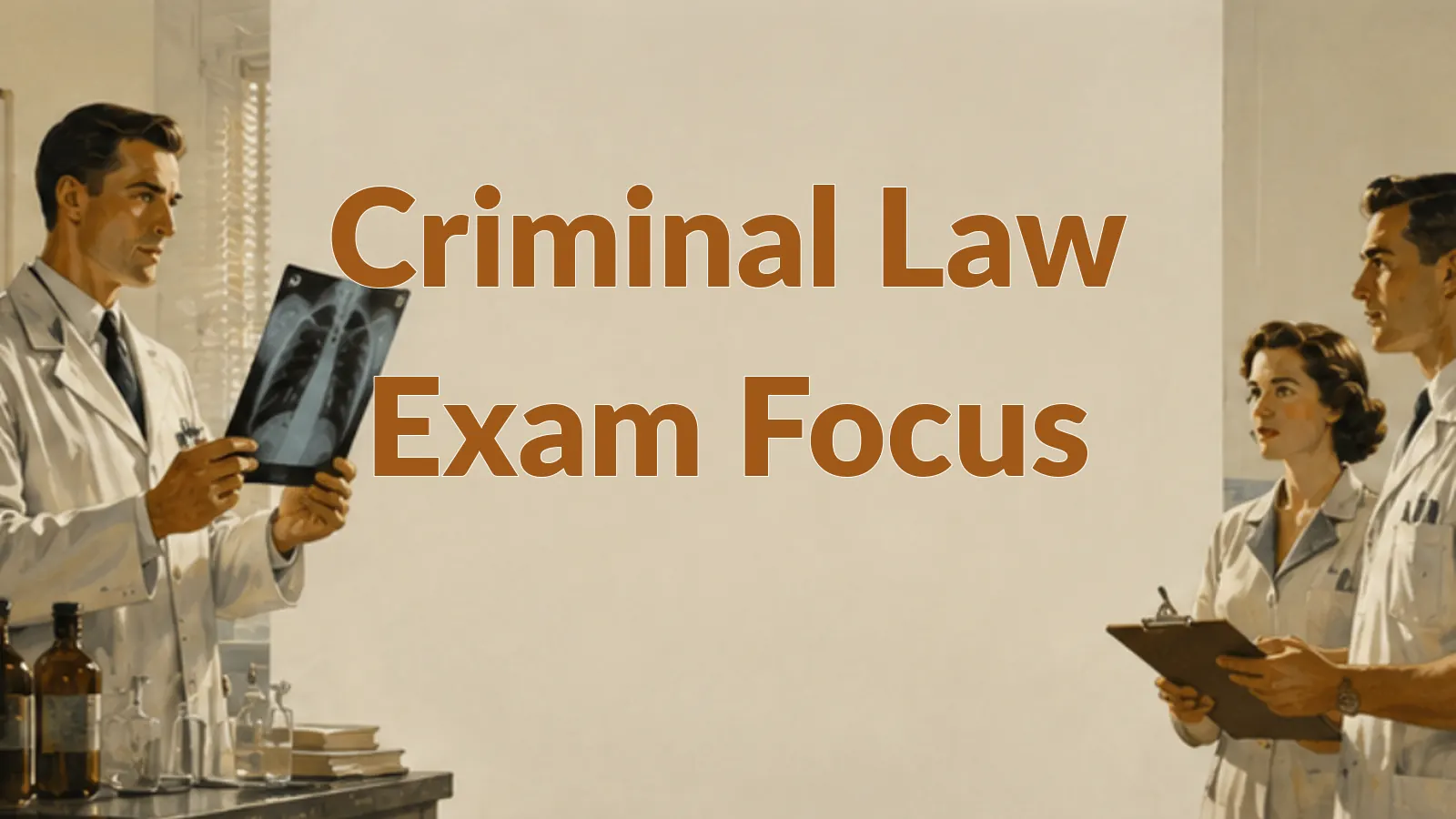 Criminal Law and Practice SQE1 FLK2: Key Rules for SQE2