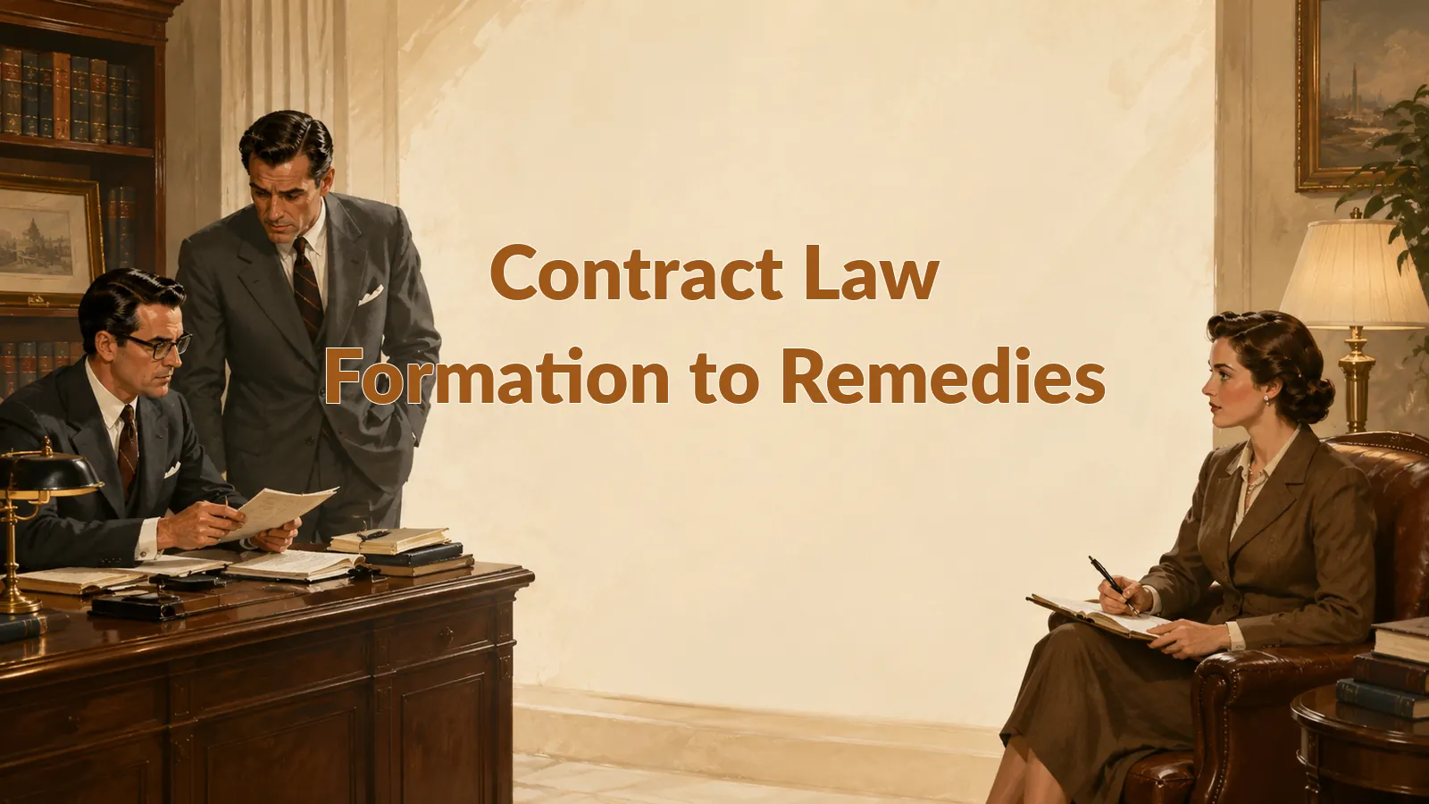 SQE1 Contract Law for FLK1: Formation, Breach and Remedies