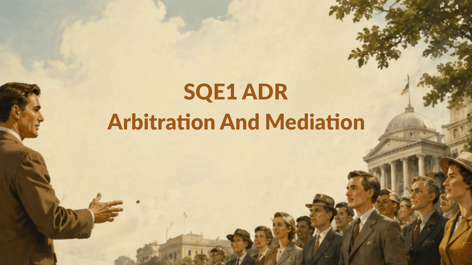SQE1 Dispute Resolution中的Alternative Dispute Resolution:仲裁与调解的实务要点