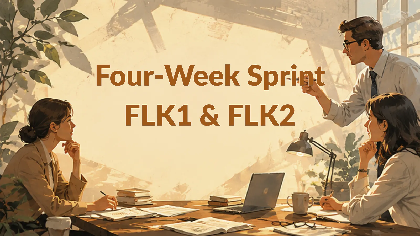 Sprint final de quatro semanas SQE1: foco em alto rendimento FLK1 e FLK2