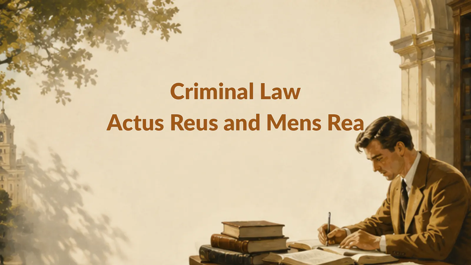 SQE1 FLK2 Criminal Law and Practice: หลักการ Actus Reus และ Mens Rea สำหรับทนายอังกฤษ