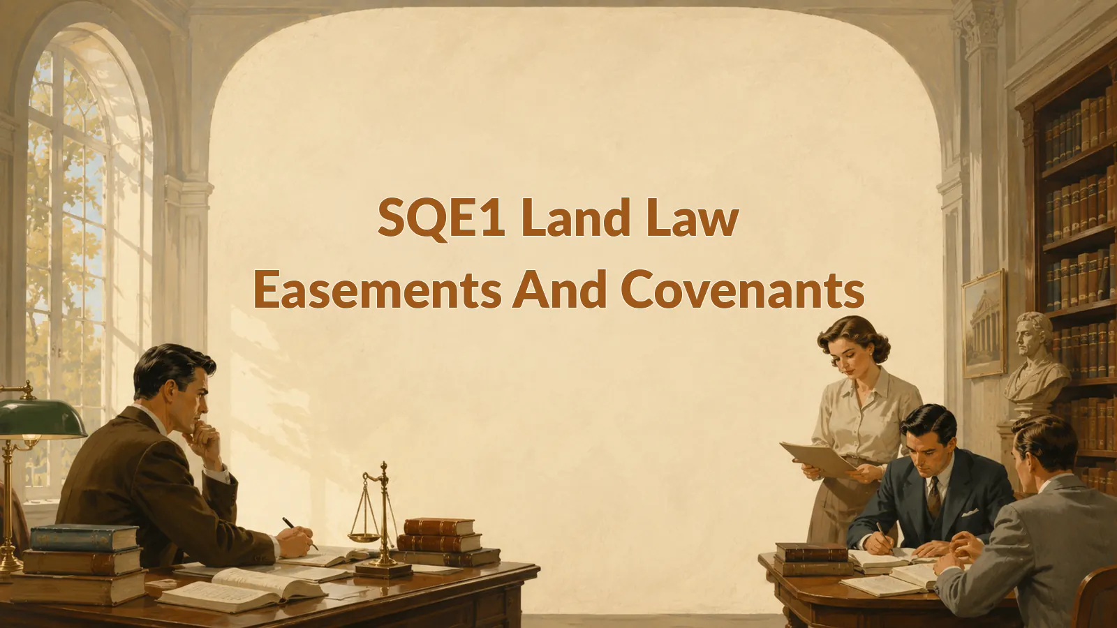 SQE1 Land Law: Dominio de Easements y Covenants para el FLK2