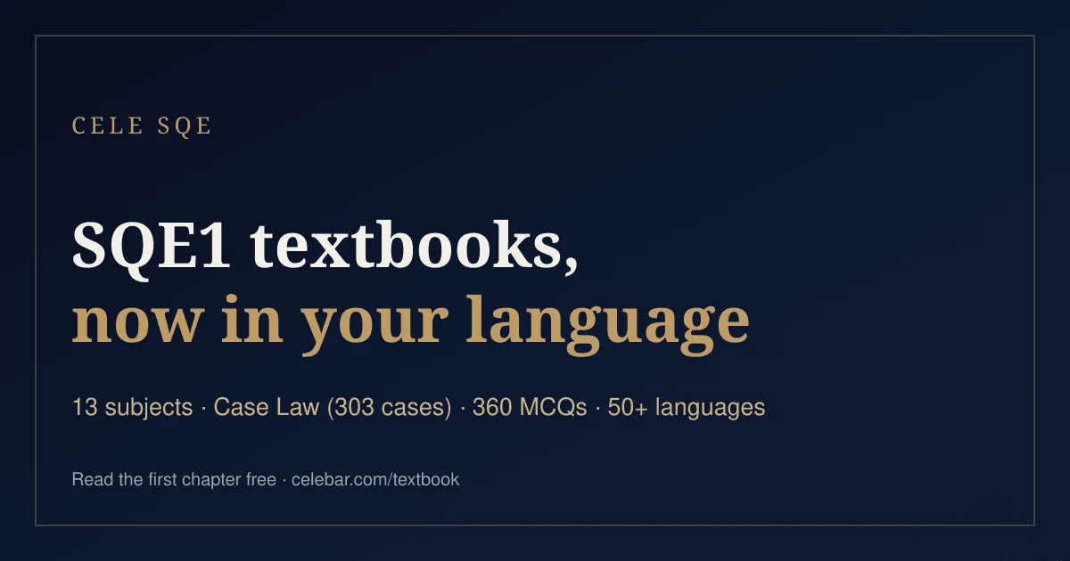 SQE1の教材が、日本語で読めるようになりました —— 全13科目＋判例集＋MCQ360問、英語との切替も一瞬