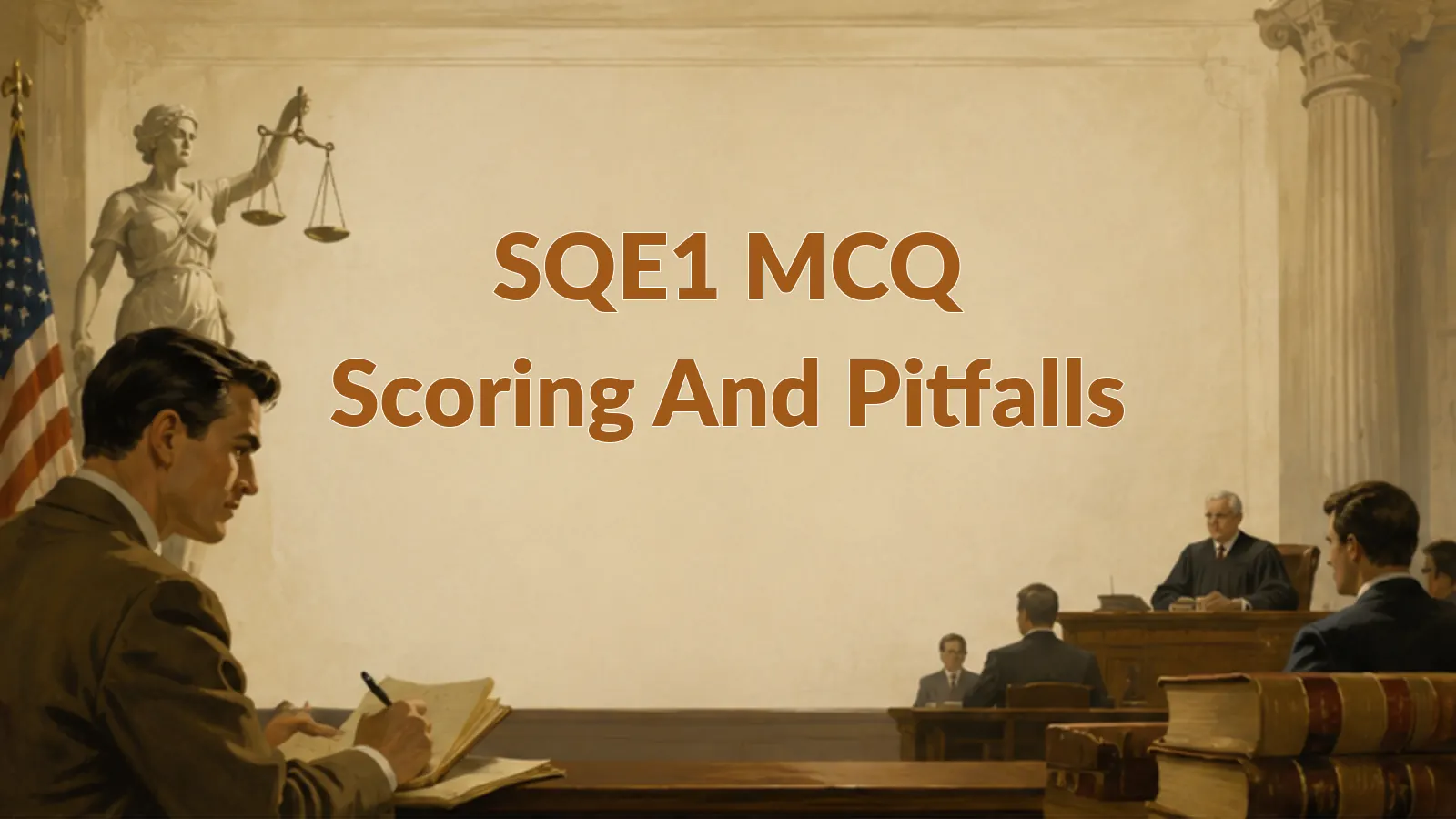 SQE1 Single Best Answer MCQ 채점 방식과 수험생이 피해야 할 함정들