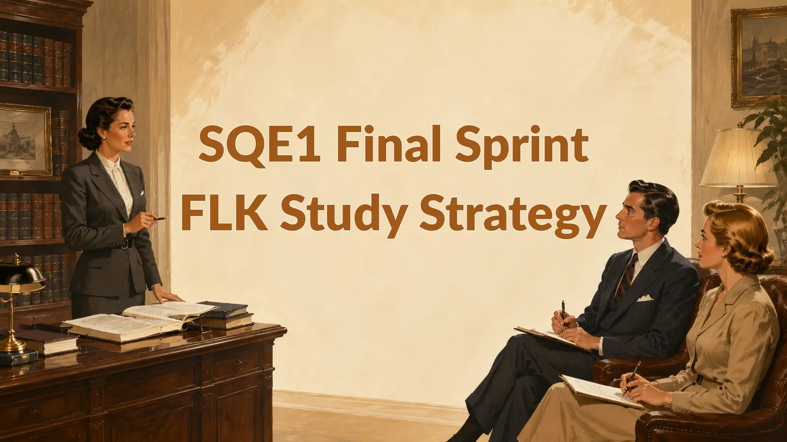 SQE1試験直前4週間スプリント：FLK1・FLK2高得点復習戦略