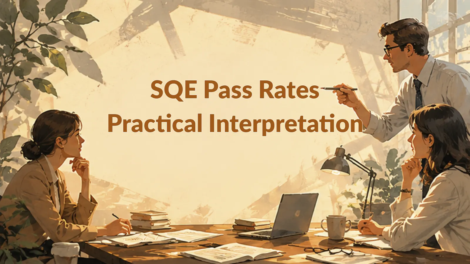 SQE1・SQE2合格率の真実｜初回受験者と再受験者で異なる統計の読み方